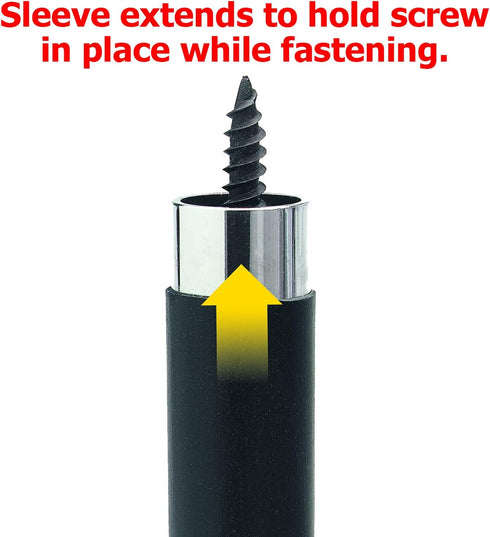 IVY Classic 44620 3" Magnetic Screw Guide Driver, 1/Card...