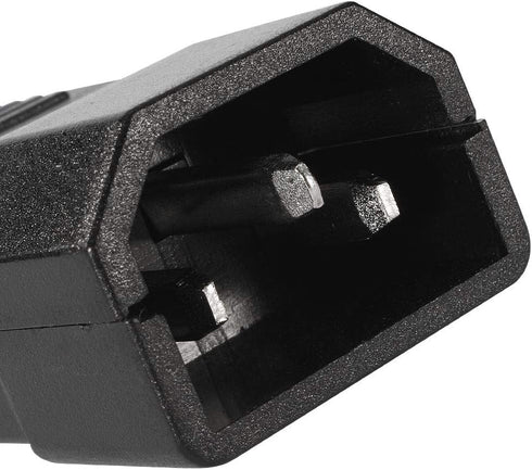 uxcell 3Pair AC250V 10A IEC C14 Male C13 Female, 3 Pins Terminals Inline Adapter Plug Power Socket Connectors...