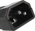 uxcell 3Pair AC250V 10A IEC C14 Male C13 Female, 3 Pins Terminals Inline Adapter Plug Power Socket Connectors...