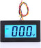 YB5135DB LED Digital Display Voltage Meter LCD Digital Display Three Wire Voltage Meter Monitor Voltmeter Voltage Tester Panel Voltage Monitor (DC...