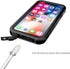 SPORTLINK iPhone X/iPhone Xs Waterproof Case, Waterproof Shockproof Snowproof Clear Slim Case for iPhone X/iPhone Xs (Black)...