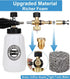 1.1 mm Orifice for Foam Cannon and Foam Maker, Universal Foam Cannon Orifice 1.1mm for Snow Foam Lance Blaster, Brass Foam Cannon Tip for Pressure...