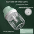 Electric Garlic Chopper Mini, Garlic Masher Mincer Crusher Pepper Chili Nuts Meat Grinder, Food Processor Small with Garlic Peeler And Spoon, 250M...