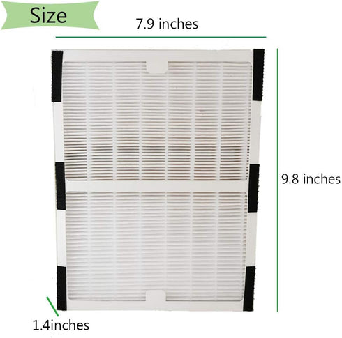 Replacement Filter A Fit for Idylis Air Purifier - IAP-10-100, IAPC-10-140, IAP-10-150, AC-2119, Model # IAF-H-100A...