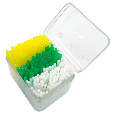 GARASANI Household, Travel Portable Disposable Plastic Curved Hook Toothpicks, Teeth Cleaning Tool, Anti-Slip Handle Design (300 Pcs)...