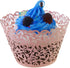YOZATIA Vine Cupcake Wrappers, 60PCS Lace Cupcake Liners for Regular Sized Cupcake (Pink)...