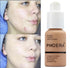 PHOERA Foundation,Flawless Soft Matte Liquid Foundation 24HR Oil Control Concealer Foundation Makeup (1 Pcs-104- Buff Beige)...