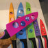 CHEF'S VISION Blade Keepers Protective Knife Covers for the Cosmos Series Knives - Knives Not Included - Color Blade Cover Sheaths for Kitchen Kni...