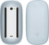 kwmobile Silicone Cover Compatible with Apple Magic Mouse 1/2 Cover - Soft Mouse Protector Grip - Light Blue...