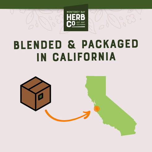 Monterey Bay Herb Co. Mulling Spices | Used to Flavor Tea, Fruit Juices & Wine | 1/4lb bag...