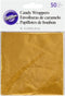 Wilton Gold Foil Candy Wrappers, 50-Count...