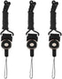 3Pcs Detachable Cell Phone Neck Lanyard Strap - Ideal for Cellphone,ID Card Badge,Camera,iPod,Mp3,PSP,USB Flash Drive and Any Other Electronic Dev...