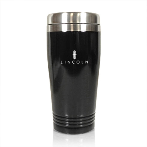Au-Tomotive Gold Inc. Stainless Steel Vacuum Travel Mug for Lincoln Black - TM150.LIN.BLK-1...