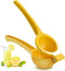 Manual Juicer Citrus Lemon Squeezer, Fruit Juicer Lime Press Metal, Professional Hand Juicer Kitchen Tool(Yellow?...