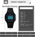 Men Outdoor Sport Digital Watch 5Bar Waterproof Alarm Back Light LED Fashion Chronograph Wristwatches...
