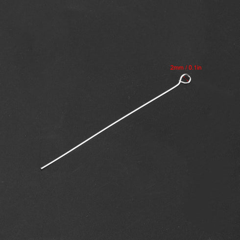 50PCS Reusable Inoculating Loops and Needle Set Laboratory Nichrome Inoculating Needle Tips Cell Streaking Lab Tools(2mm)...