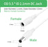 Security-01 2-Pack 1 to 4 Way DC Power Splitter Cable, Plug 5.5mm x 2.1mm, for CCTV Camera, LED Strip Light and More,White...