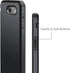 J&D Case Compatible for Samsung Galaxy J3 Emerge, 2017, Prime, Heavy Duty Dual Layer Hybrid Shock Proof Protective Rugged Bumper, Black...