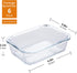 YEBODA Glass Food Storage Containers with Airtight Snap Locking Lids BPA Free Meal Prep Container Set For Home Kitchen Restaurant - Freezer, Micro...