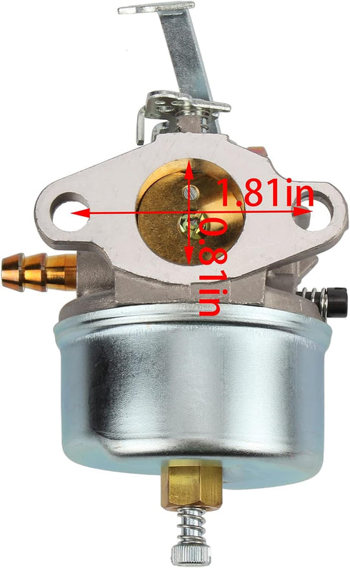 Carbhub 632230 632272 Carburetor SnowBlower for Tecumseh 631828 631067 631067A H30 H50 H60 HH60 HH70 4 Cycle Horizontal Engine Troy Bilt Toro Snow...