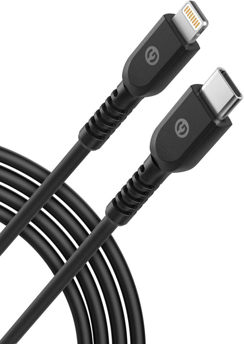 Galvanox iPhone Car Charger (30W) Multi Port Fast Charging Car Adapter with MFi Apple Certified USB-C to Lightning Cable for iPhone 11/12/13/14 Pr...