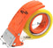 PROSUN 2 Pack Metal Packing Tape Dispenser Gun: 3-inch + 2-inch Wide Tape Dispenser / 3-Inch Inner Paper Core(3"Blue + 2"Orange)...