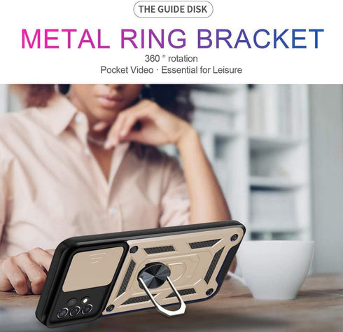 for Samsung Galaxy A23 5G Case: Phone Case with Screen Protector for Samsung Galaxy A23 5G,?????? ?????? "???????????? ?????? ????" - Gold...