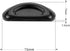 Eyeglass Nose Pads, Stick on Anti-Slip Soft Silicone Adhesive Nose Pads for Glasses Eyeglasses Sunglasses 12 Pairs Black...