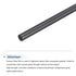 MECCANIXITY 6 Pack Carbon Fiber Rod, 3mm x 150mm for RC Plane DIY Tool Wing Tube Quadcopter Arm...