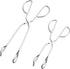 Stainless Steel Kitchen Scissor Tongs Set, 2-Piece (10/13 Inch) for Cooking, Grilling, Serving, and Barbecue...