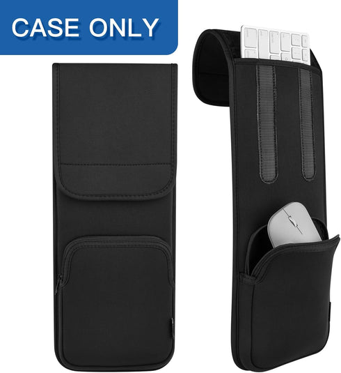 Keyboard Sleeve Travel Case for Wireless Slim Full-Size Keyboards (up to 17.7 Inches), 5.9" x 15.5" up to 5.9" x 17.7" Neoprene Protective Keyboar...