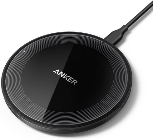 Anker 315 Wireless Charger (Pad), 10W Max Fast Charging - Compatible with iPhone 15/14/13 Series, Samsung S22, AirPods, Samsung Buds, Google Buds,...