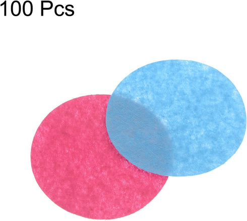 100pcs Round Felt Circles, 50mm 2" Pre Cut Felt Craft Pads Non-Woven Mini Felt Fabric Circles for DIY Sewing Handcraft Cut Projects Craft Finishin...