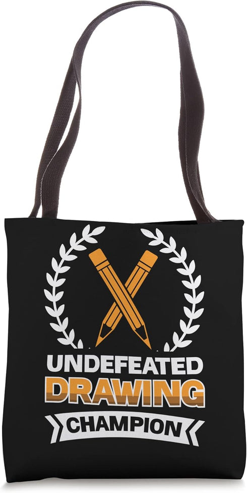Undefeated Drawing Champion Tote Bag...