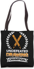 Undefeated Drawing Champion Tote Bag...