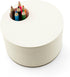 Three by Three Seattle jOTBLOCK Full-Circle Chunky Sketchpad: With 6 Colored Pencils for Memos, Notes, Drawings, Letters & Office (380 Pages)...
