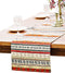 BOXAN Antique Southwestern Native Design Table Runner Cloth, Boho Cotton Geometric Striped Pattern Tribal Table Cover for Farmhouse Home Dinning L...