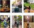 Wine Bottle Torch Kit 8 Pack, Includes 8 Long Life Torch Wicks, Lamp Cover & Brass Wick Mount(13.7 Inch,Bottle not Included)...