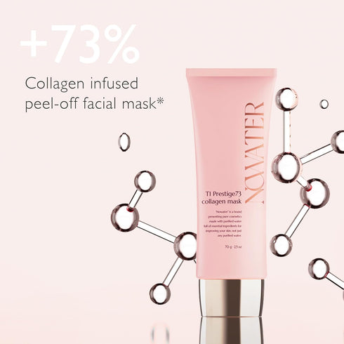 T1 Prestige 73% Collagen Mask | Wrinkle Restoring Peel Off Mask | Firming and Gloss | Collagen, Peptide | Korean Skin Care for face (2.5 fl.oz)...