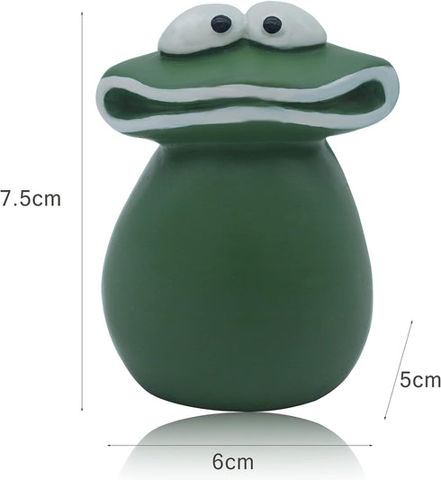Frog Statues for Garden Big Mouth Frog Statues Waterproof Handmade,Outdoor Frog Decoration Garden Frog Statues Suitable for Decorating Courtyards,...