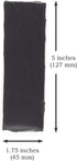 THE CIMPLE CO Pitch Pad Kit - Zinc - Grade 5 Steel Lag Bolts (6) and Mastic Pads (3) for Roof Antennas, TV Mounts, Tripods, and Satellite Dish Ins...