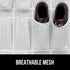 GORILLA GRIP Over the Door Shoe Organizer, 24 Large Breathable Mesh Pockets, Space Saving Hanging Storage Holder, Closet Rack Hanger Holds Up to 4...