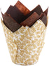 Cupcake Liner Baking Cups 100pcs 2 Colors Cake Wrapper Bakeware Muffin Baking Liner Grease-Proof Paper For Wedding Birthday Party DIY Baking Tool...