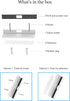 Tablet Wall Mount for ipad Mini/ipad pro/ipad air Wall Mount Tablet Holder for Samsung/Kindle/E-Reader Wall Phone Holder for iPhone Fixed by Adhes...
