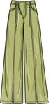 Simplicity Easy Misses' Pants in Two Lengths Sewing Pattern Kit, Design Code S9823, Sizes 16-18-20-22-24, Multicolor...