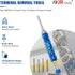 JRready DAP-T260300 Terminal Extractor Tool for HARTING/TE Heavy Duty 10A Series Connector Contacts, Male/Female Pin Removal Tool, ID: 0.102'',OD:...