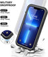 for iPhone 13 Pro Waterproof Case with Built-in Screen Protector, Shockproof Dustproof Full Body Protective IP68 Waterproof Phone Case for iPhone ...