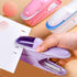 Stapleless Stapler, No Staple Stapler Paper Clinch Compact Staple Free Stapler Binding Hand Tool, Up to 8 Sheets Binding(Pink)...