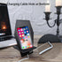 Unique Coffin Cell Phone Stand with Cool Engraved Skeleton for Halloween Goth Office Desk Accessories Supplies - Spooky Phone Holder for iPhone Ip...