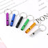 12 pcs Emergency Whistle with Key Chain, Aluminum Extra Loud Safety Survival Whistle Keychain for Outdoor Sports Camping Hiking Boating Hunting, 6...